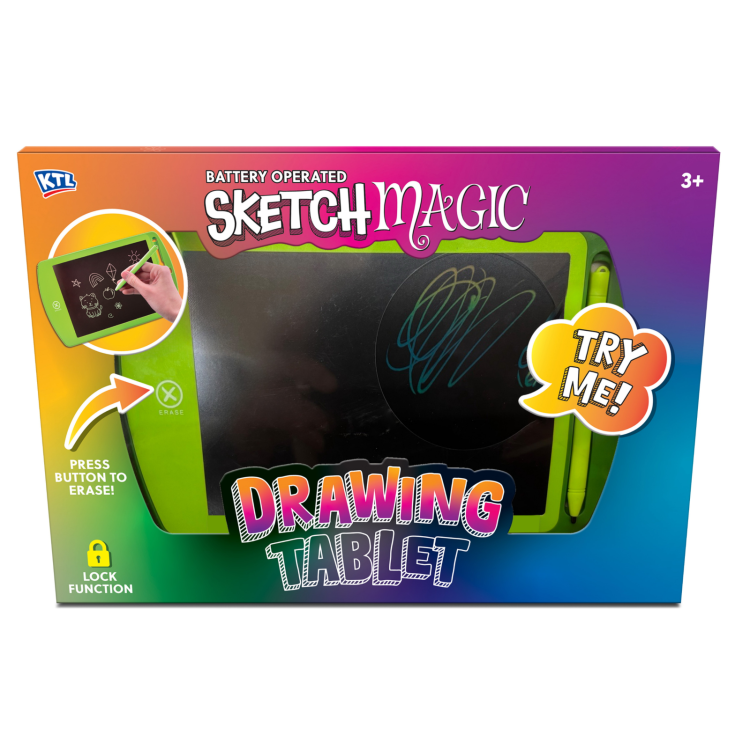 KTL Sketch Magic Large Battery Drawing Tablet TY3506