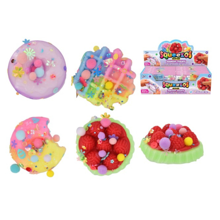 KTL Squeezos glitter squishy food treats TY5027