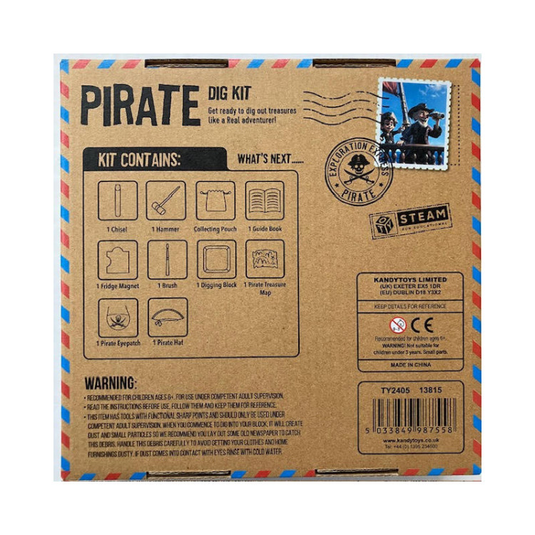 KTL World Of Science Pirate Dig Kit TY2405