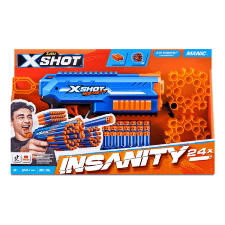 KTL ZURU X-Shot Insanity Manic ZU158