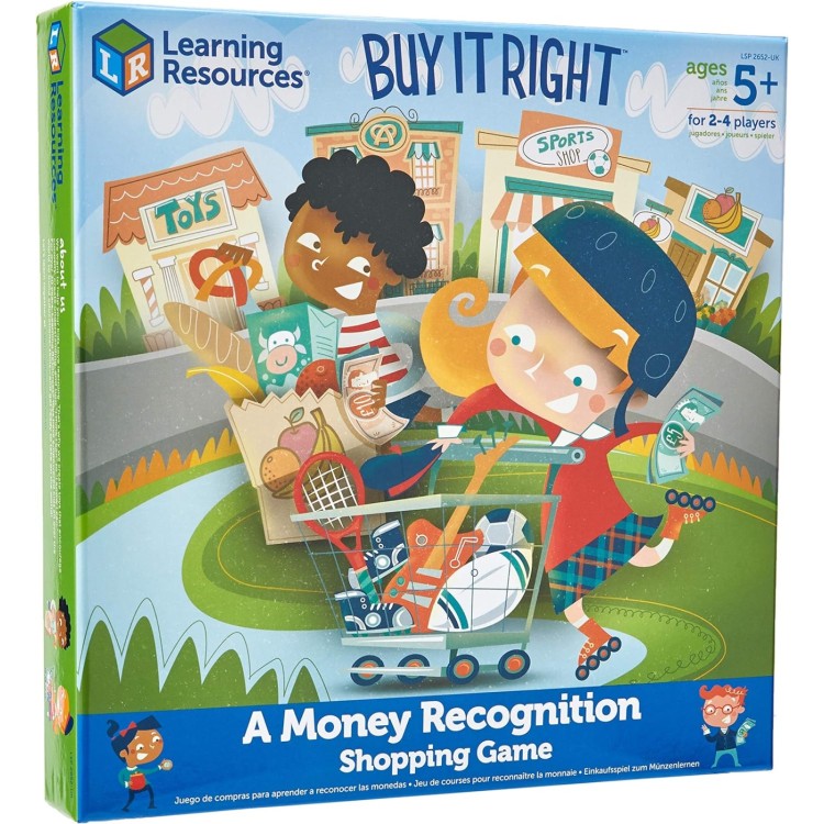 Learning Resources Buy It Right - A Money Recognition Shopping Game 