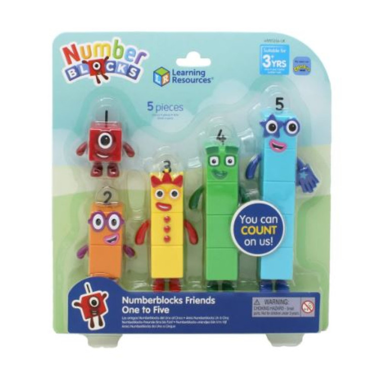Learning Resources Number Blocks Friends One To Five