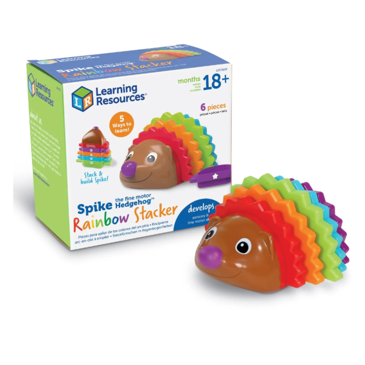 Learning Resources Spike The Fine Motor Hedgehog Rainbow Stacker 18m+
