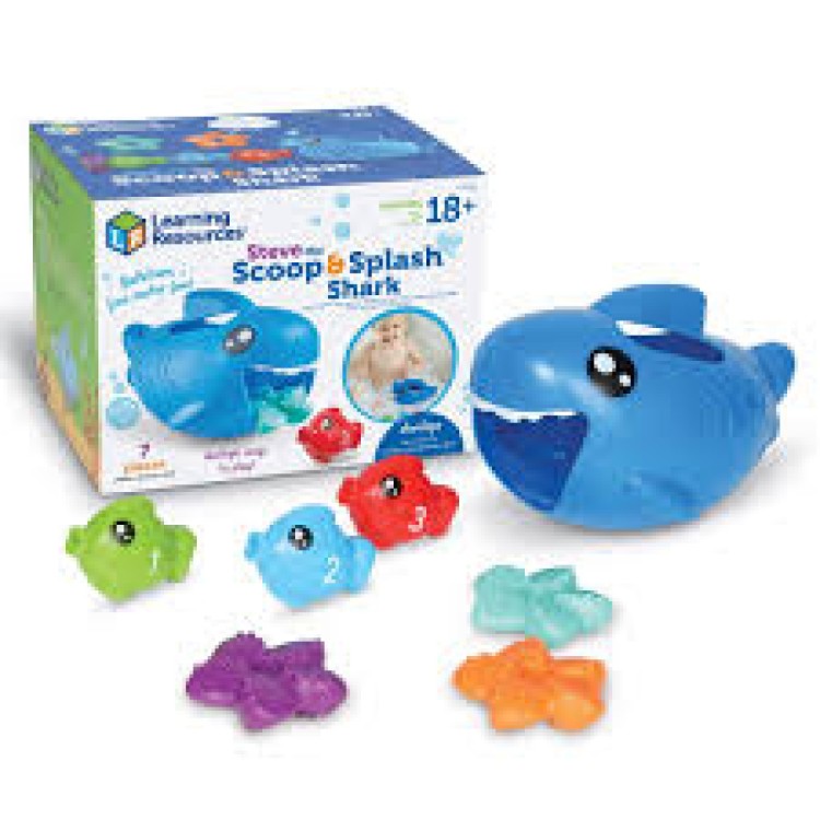 Learning Resources Steve the Scoop & Splash Shark 18m+