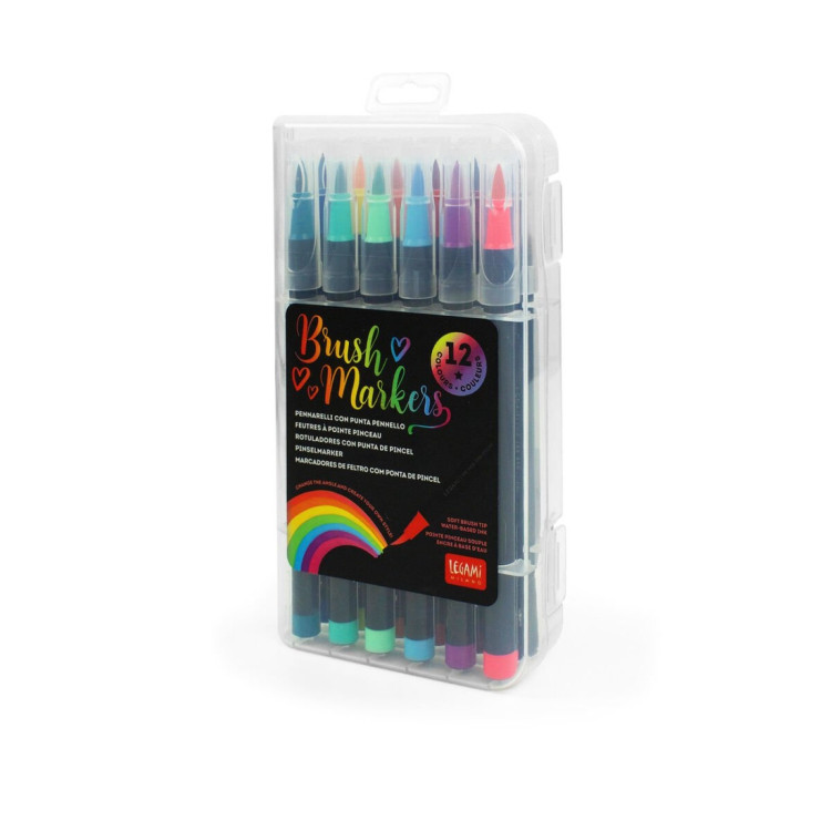 Legami Brush Markers 12 pack