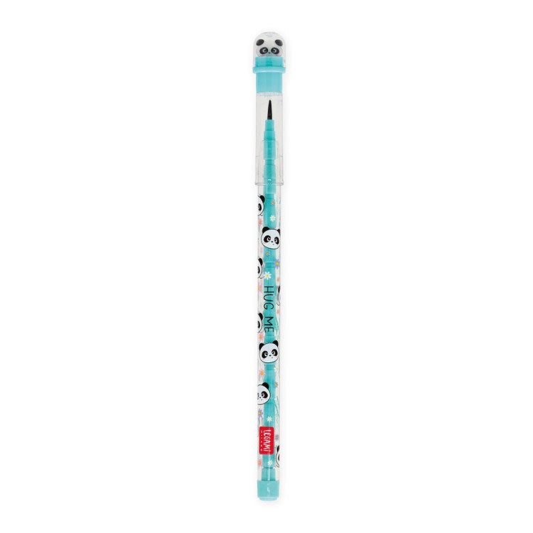 Legami Take A Tip Stackable Pencil With Eraser panda STE0002