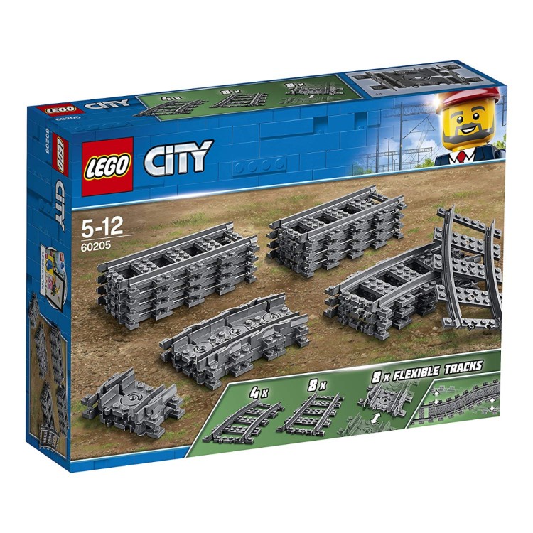 Lego 60205 City Train Tracks
