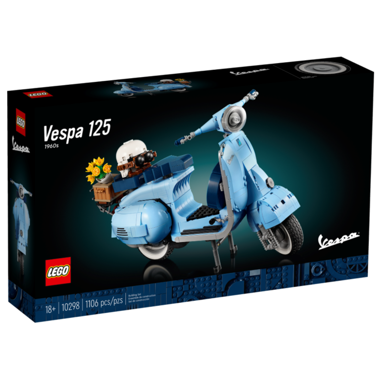 Lego 10298 Icons Vespa 125 DAMAGED BOX