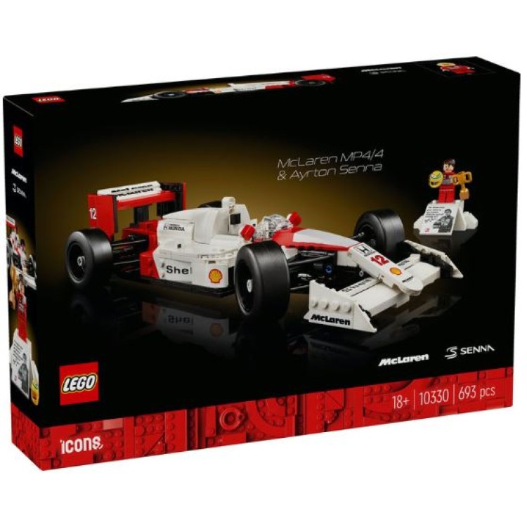 Lego 10330 Icons McLaren MP4/4 & Ayrton Senna 
