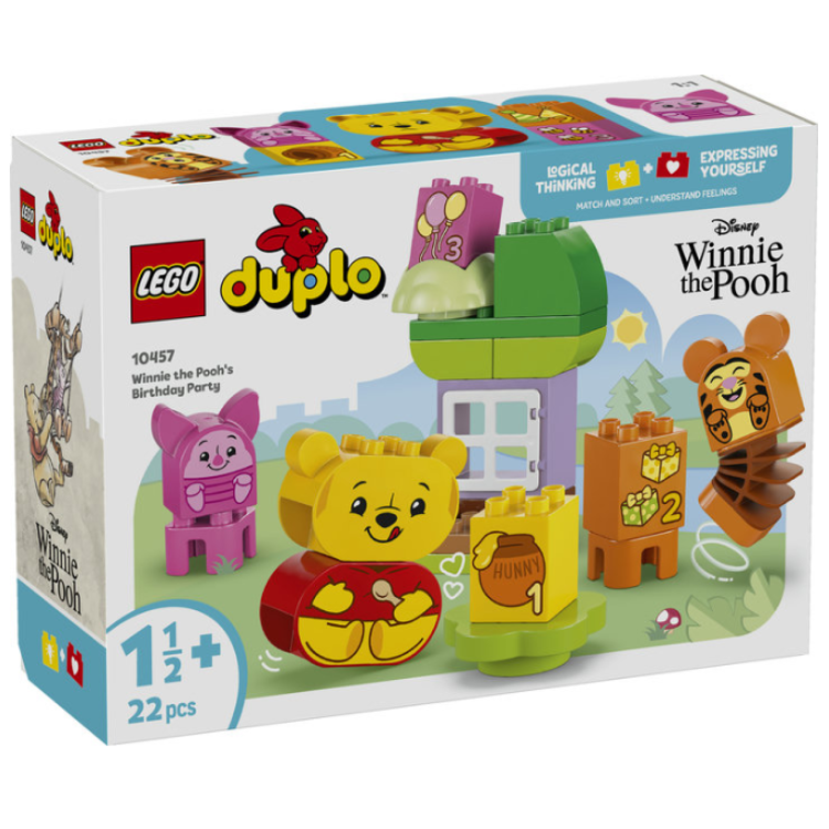 Lego 10457 Duplo Disney Winnie The Pooh's Birthday Party