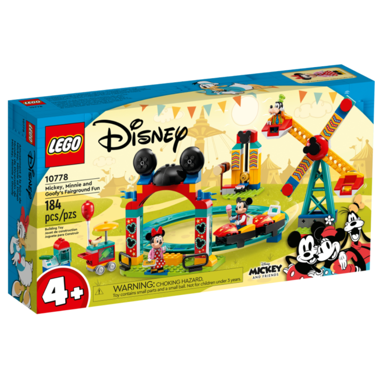 Lego 10778 Disney Mickey, Minnie and Goofy's Fairground Fun