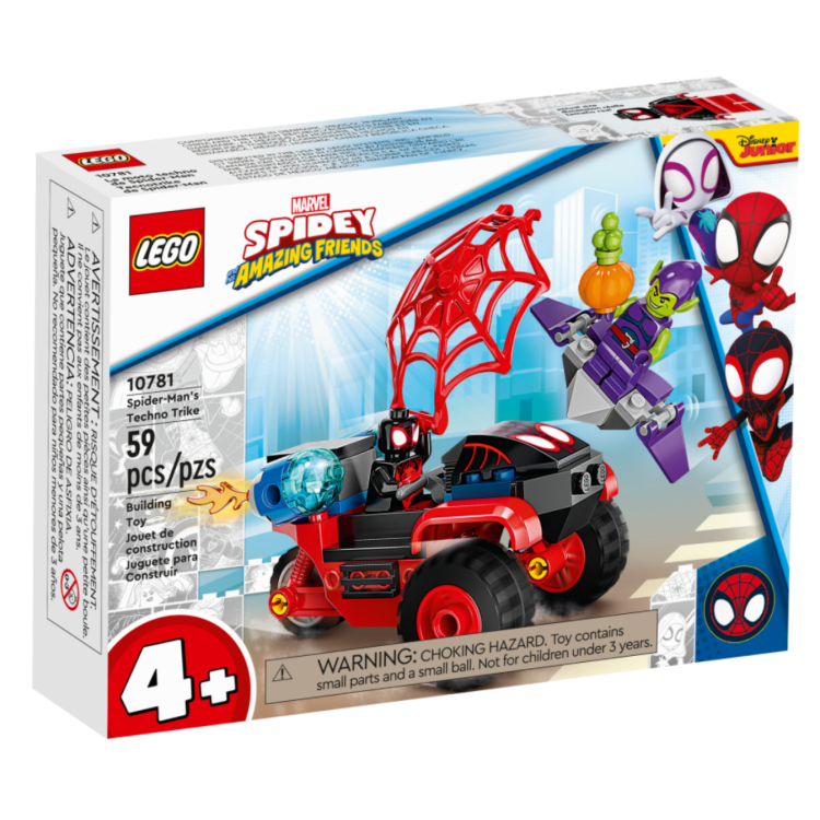 Lego 10781 Marvel Miles Morales: Spider-Man's Techno Trike