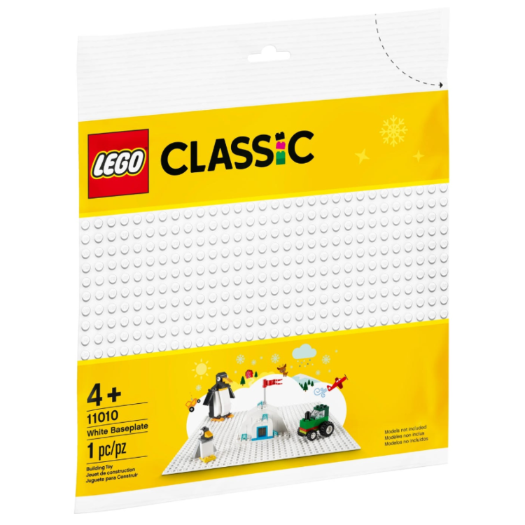 Lego 11010 Classic White Baseplate