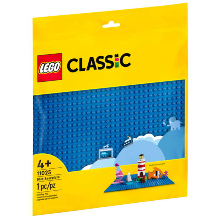 Lego 11025 Classic Blue Baseplate 2022 Edition