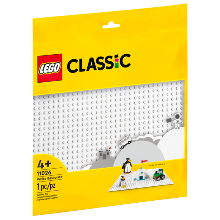 Lego 11026 Classic White Baseplate