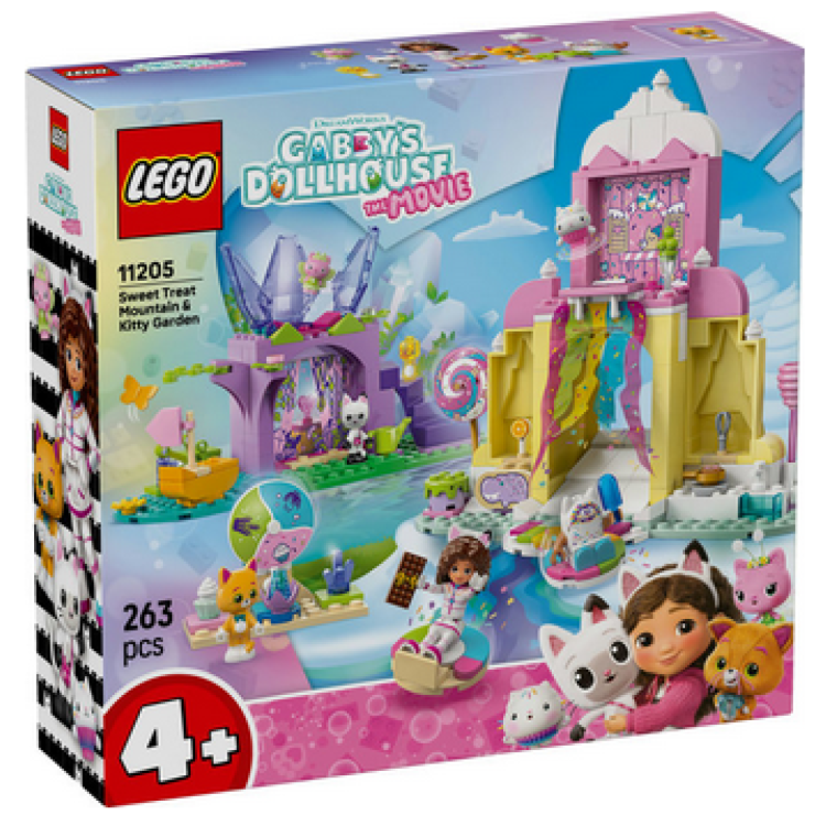 Lego 11205 Gabby's Dollhouse The Movie Sweet Treat Mountain & Kitty Garden