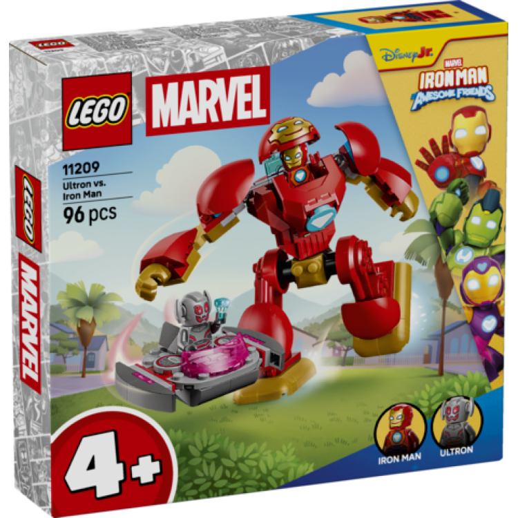 Lego 11209 Marvel Iron Man and His Awesome Friends  Ultron Vs. Iron Man