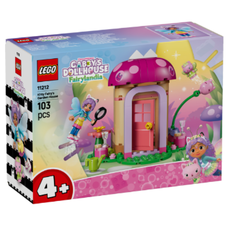 Lego 11212 Gabby's Dollhouse Fairylandia Kitty Fairy's Garden House