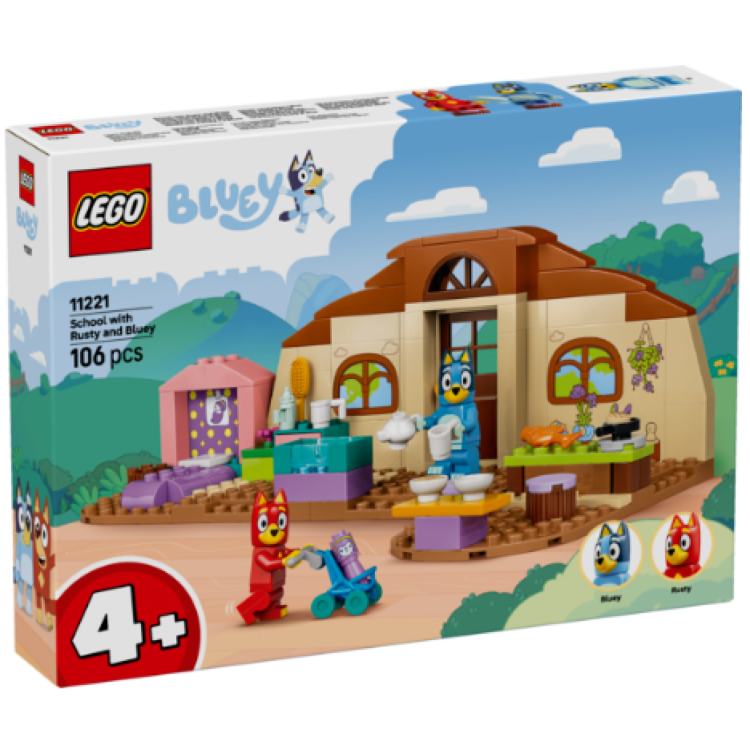 Lego 11221 Bluey School with Rusty and Bluey