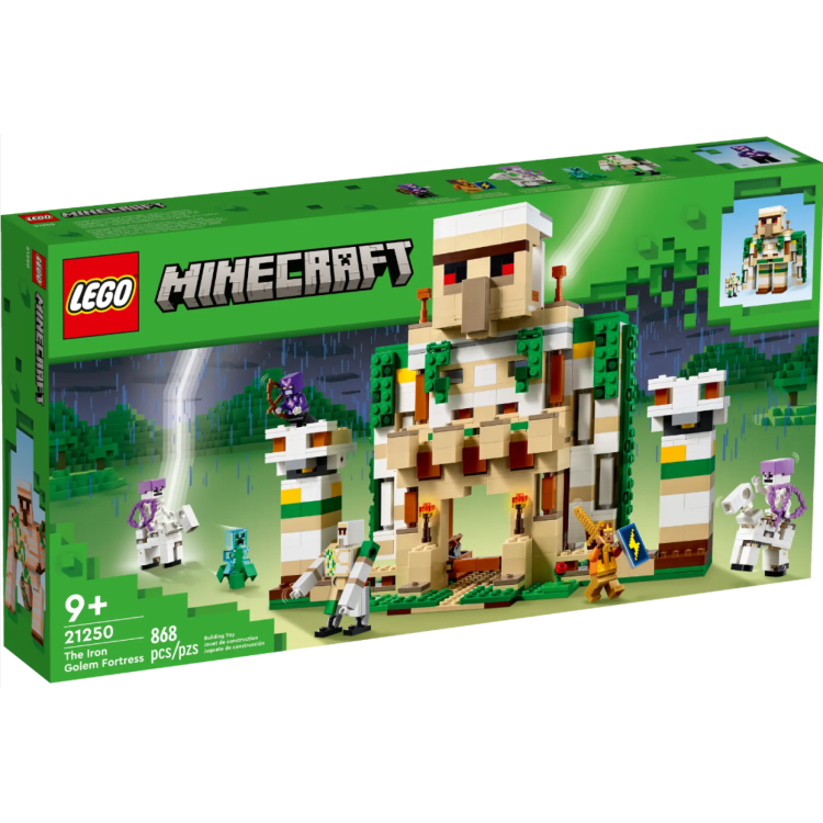 Lego 21250 Minecraft The Iron Golem Fortress