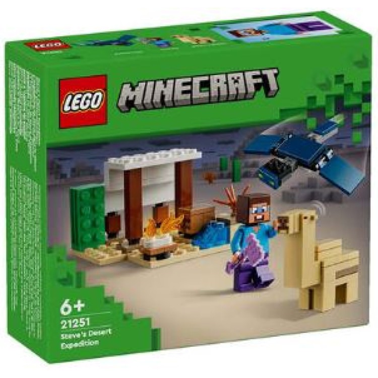 Lego 21251 Minecraft Steve's Desert Expedition