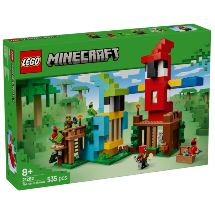 Lego 21282 Minecraft The Parrot Houses