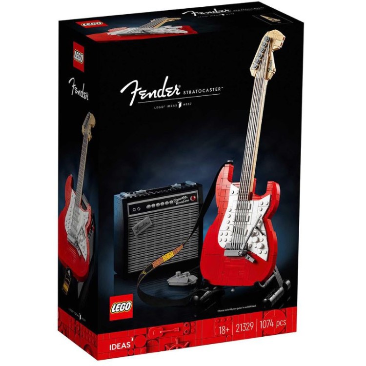Lego 21329 Ideas Fender Stratocaster (slightly dented Box)