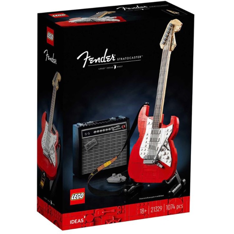 Lego 21329 Ideas Fender Stratocaster (Dented Box)
