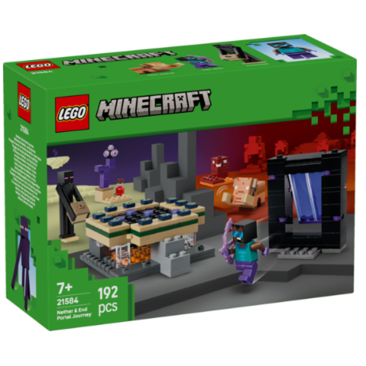 Lego 21584 Minecraft Nether & End Portal Journey