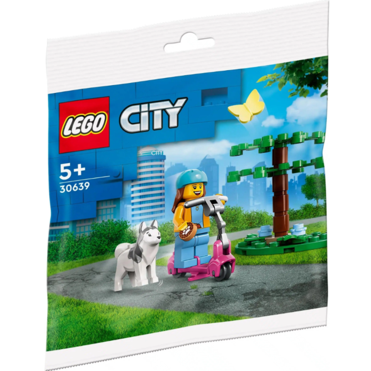 Lego 30639 City Dog Park And Scooter Polybag