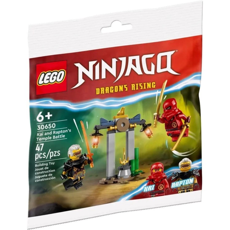 Lego 30650 Ninjago Kai and Rapton's Temple Battle