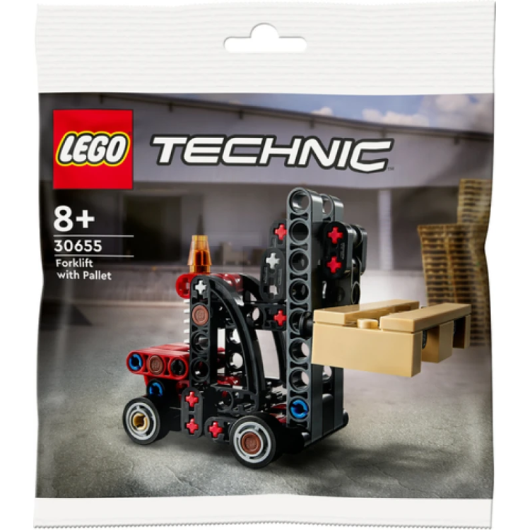 Lego 30655 Technic Forklift With Pallet Polybag