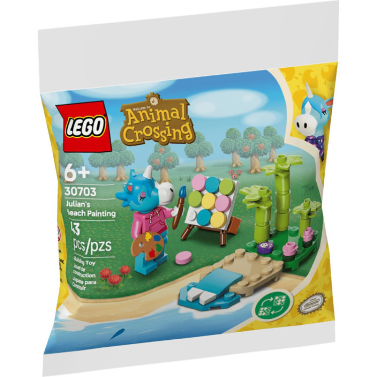 Lego 30703 Animal Crossing Julian's Beach Painting Paper Bag