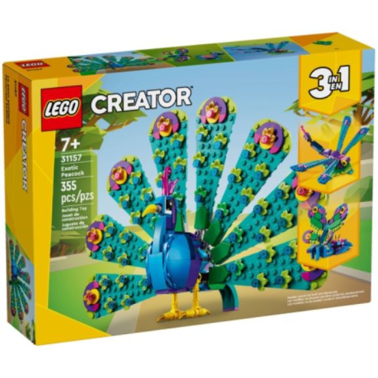 Lego 31157 Creator Exotic Peacock