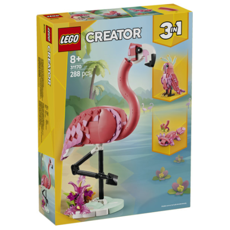 Lego 31170 Creator Wild Animals : Pink Flamingo