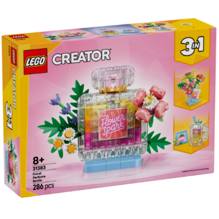Lego 31383 Creator Floral Decor Perfume Bottle