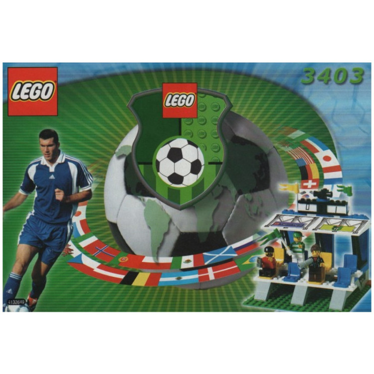 Lego 3403 Sports Fans' Grandstand with Scoreboard SEALED FROM 2000!