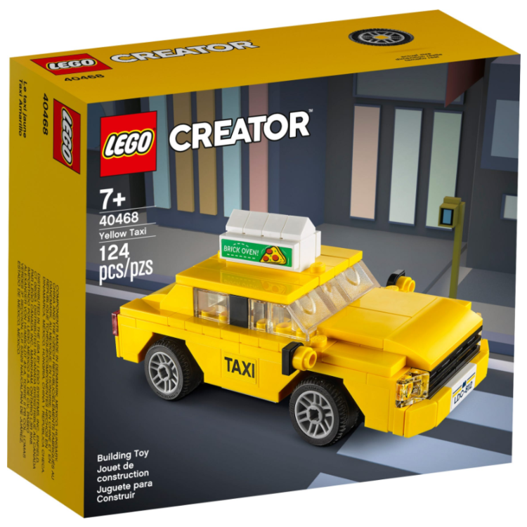 Lego 40468 Creator Yellow Taxi