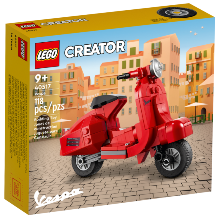Lego 40517 Creator Red Vespa