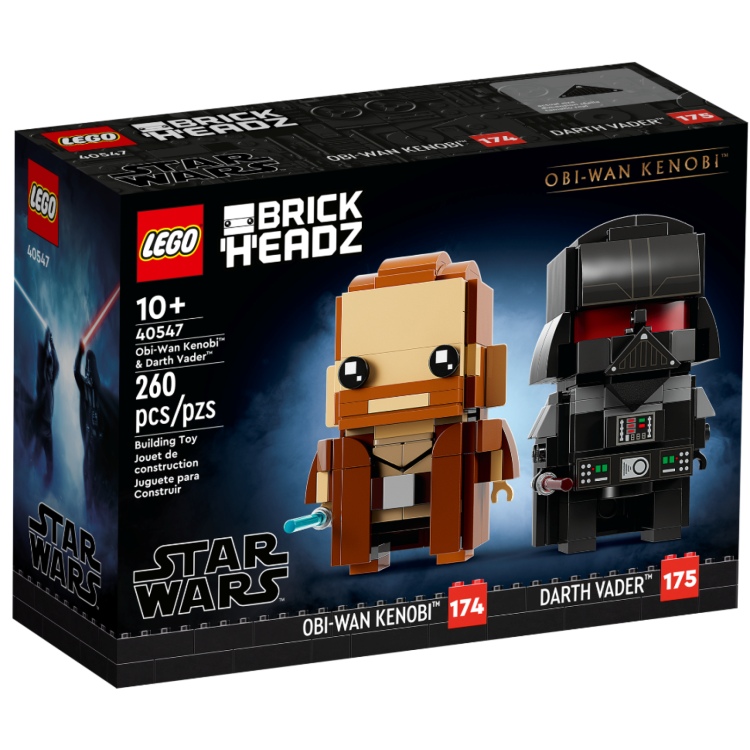 Lego 40547 Star Wars Brickheadz Obi-Wan & Darth Vader