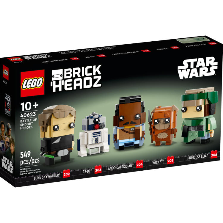 Lego 40623 Brickheadz Star Wars Battle Of Endor Heroes