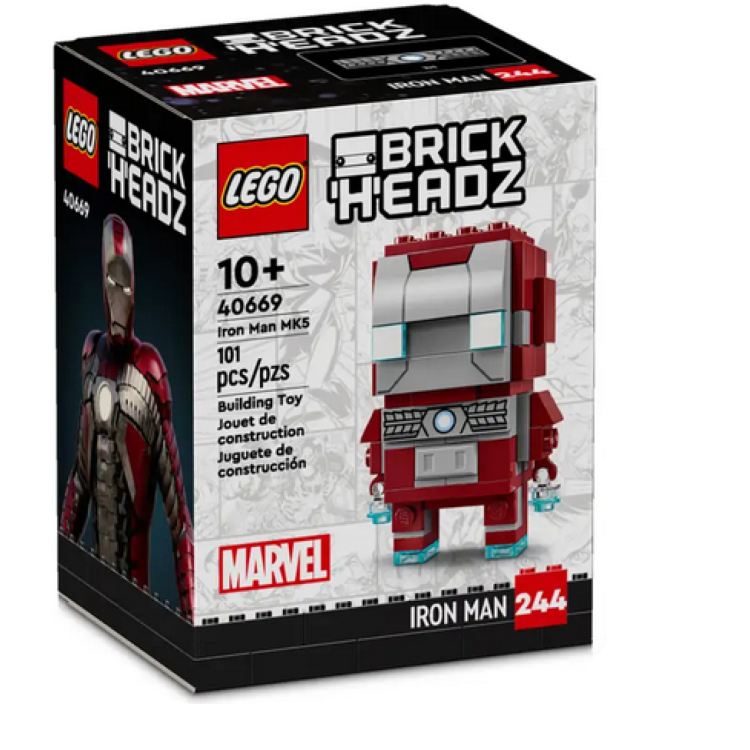 Lego 40669 Brickheadz Marvel Iron Man Mk5