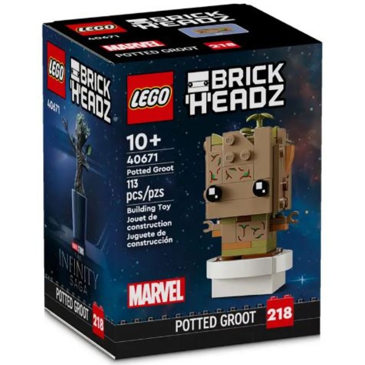 Lego 40671 Brickheadz Marvel Infinity Saga Potted Groot