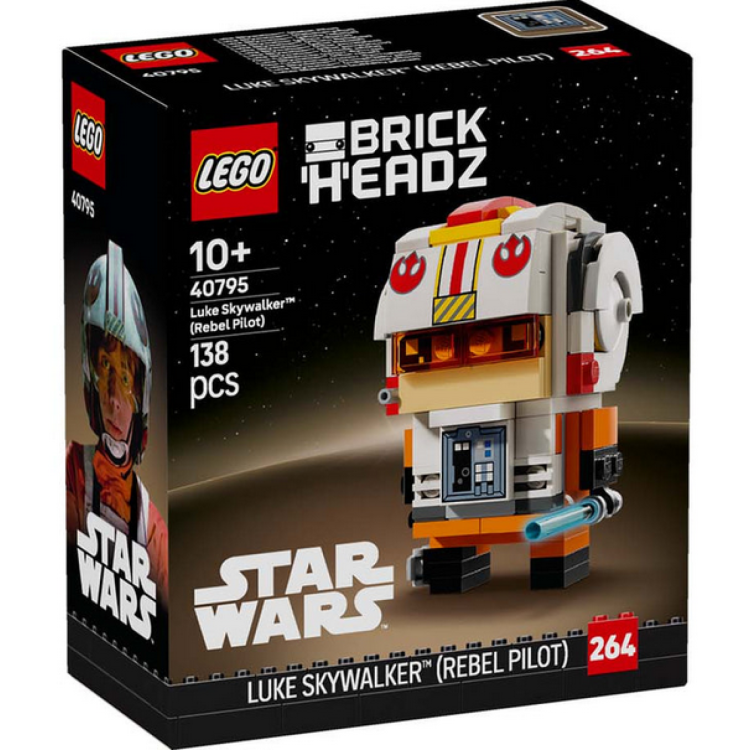 Lego 40795 Brickheadz Star Wars Luke Skywalker (Rebel Pilot)