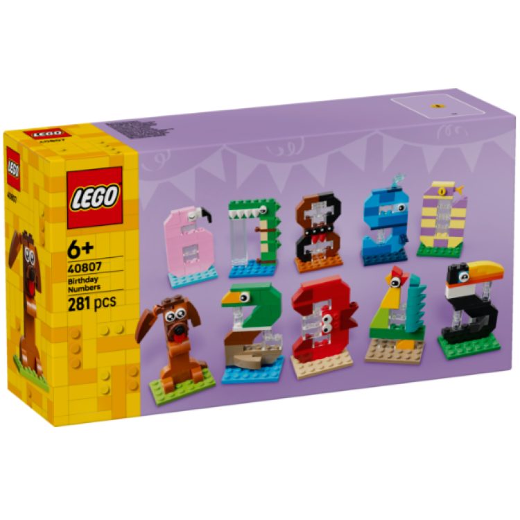 Lego 40807 Birthday Numbers 