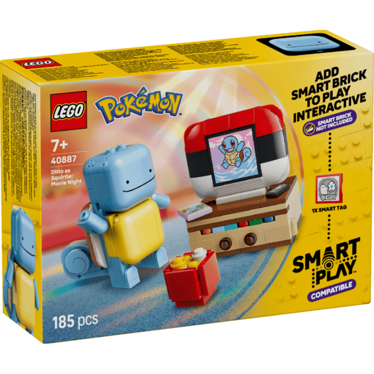 Lego 40887 Pokémon Ditto as Squirtle: Movie Night