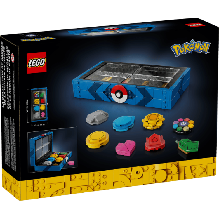 Lego 40892 Pokémon Kanto Region Badge Collection