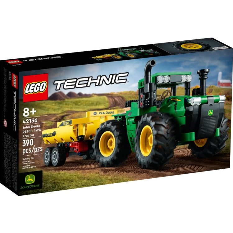 Lego 42136 John Deere 9620R 4wD Tractor