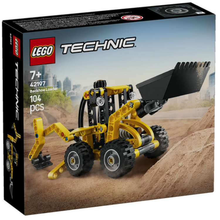 Lego 42197 Technic Backhoe Loader