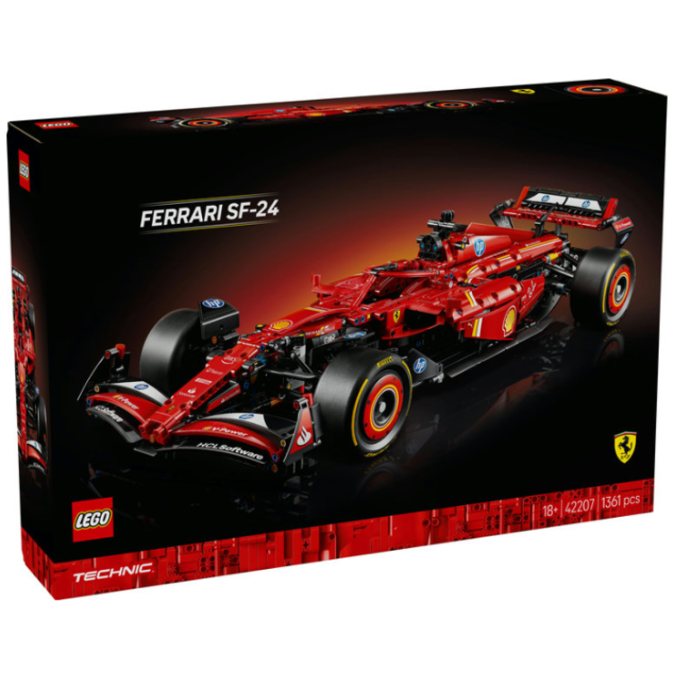 Lego 42207 Technic Ferrari SF-24 F1 Car